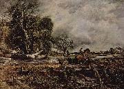 John Constable John Constable R.A., The Leaping Horse oil painting on canvas